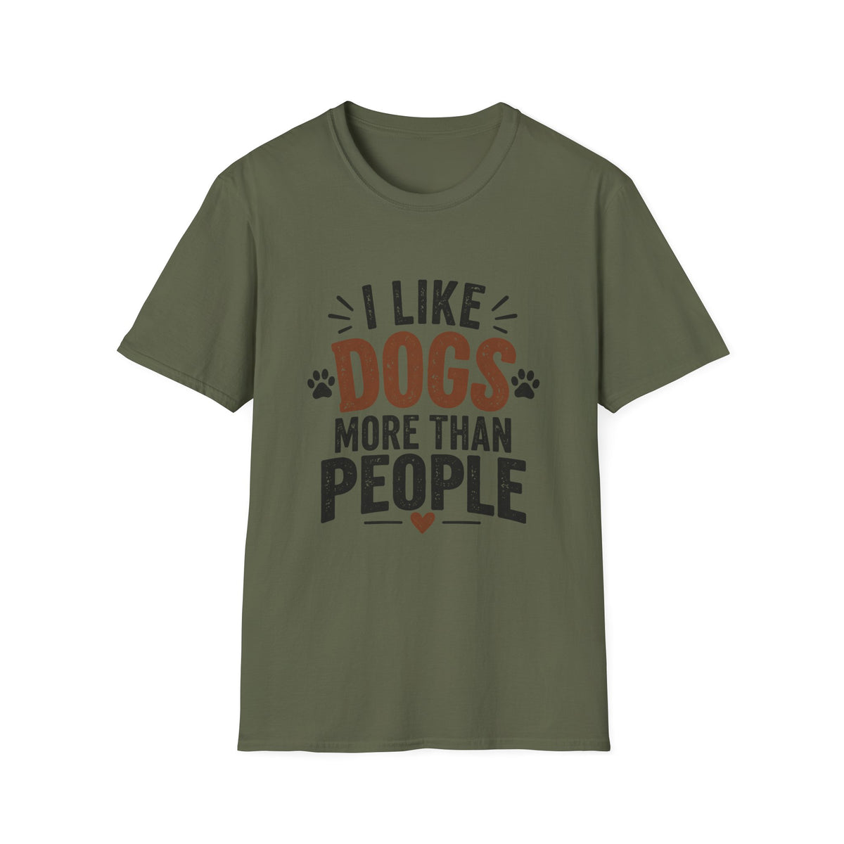 I Like Dogs More Than People T-Shirt | Funny Dog Lover Shirt | Pet Parent Tee | The Dog House™