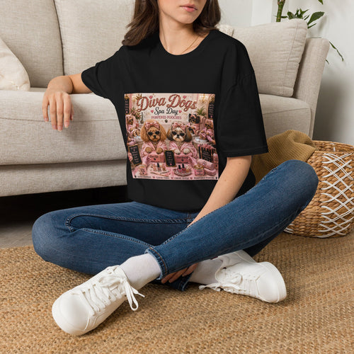 Diva Dogs Spa Day T-Shirt — Pampered Pooches Graphic Tee