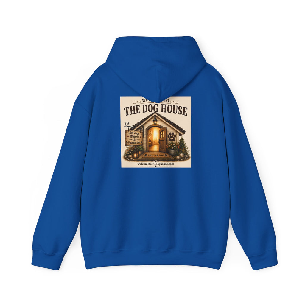 The Original Dog House™ Hoodie | Welcome Collection | Premium Dog Lover Hooded Sweatshirt