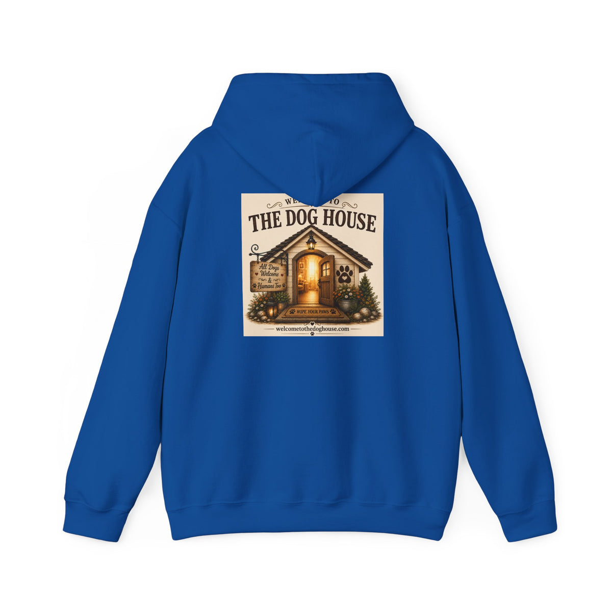 The Original Dog House™ Hoodie | Welcome Collection | Premium Dog Lover Hooded Sweatshirt