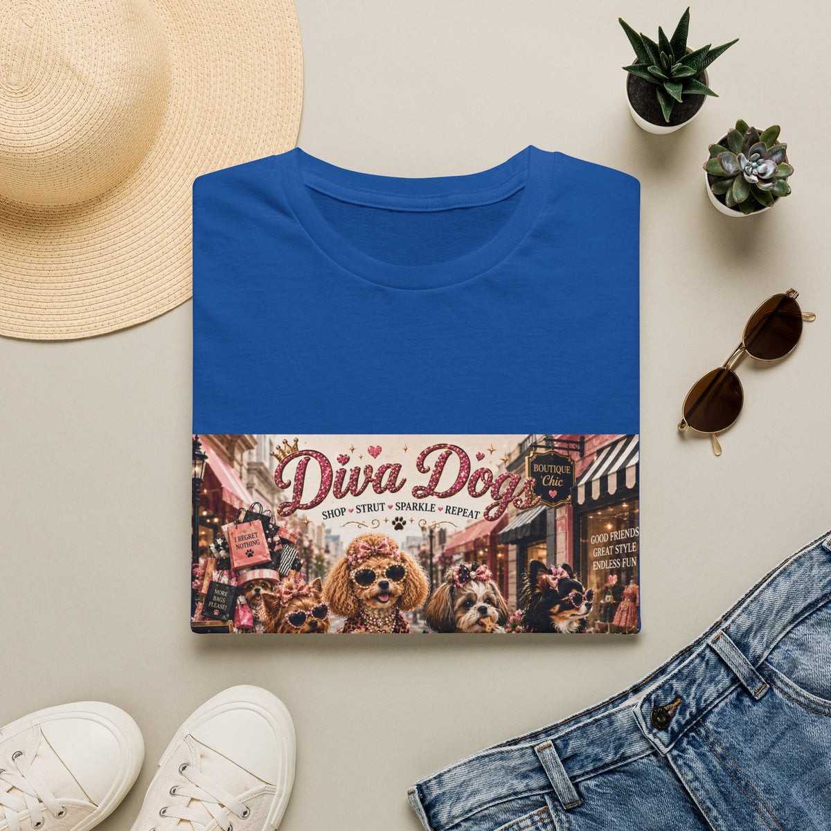 Diva Dogs Graphic T-Shirt — Shop Till You Drop!