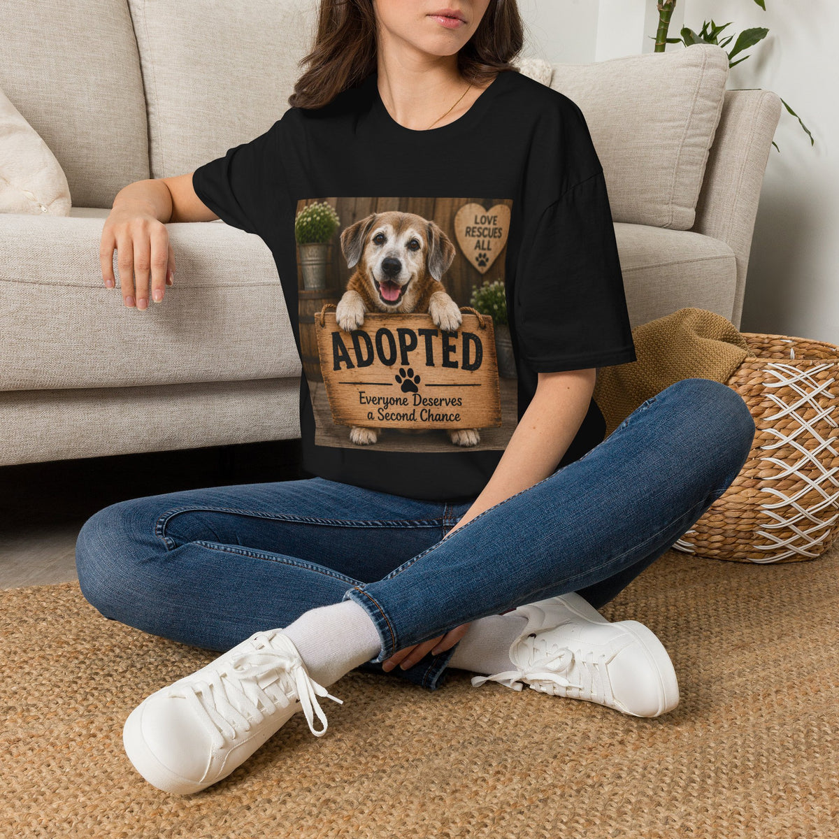 Everyone Deserves a Second Chance – Adopted Senior Dog
