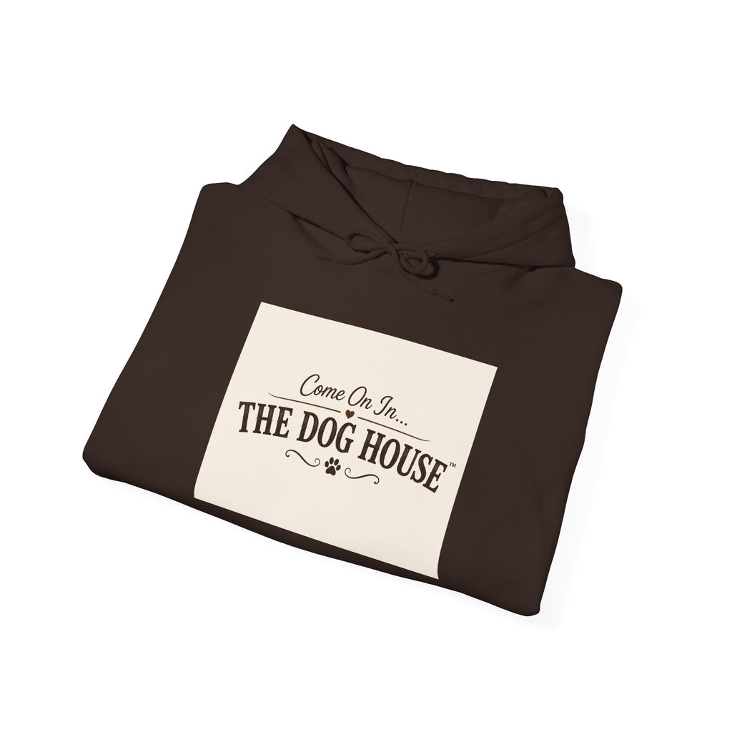 The Original Dog House™ Hoodie | Welcome Collection | Premium Dog Lover Hooded Sweatshirt