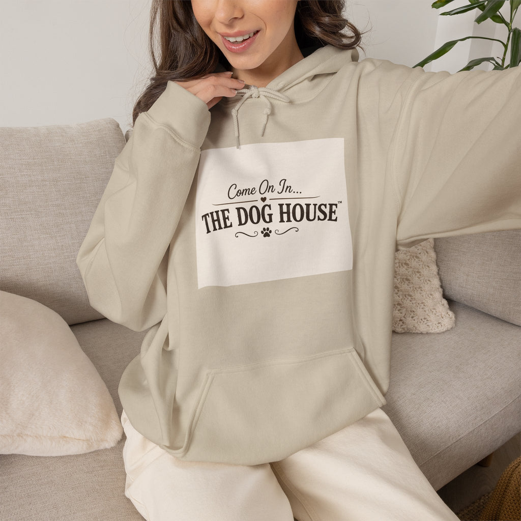 The Original Dog House™ Hoodie | Welcome Collection | Premium Dog Lover Hooded Sweatshirt