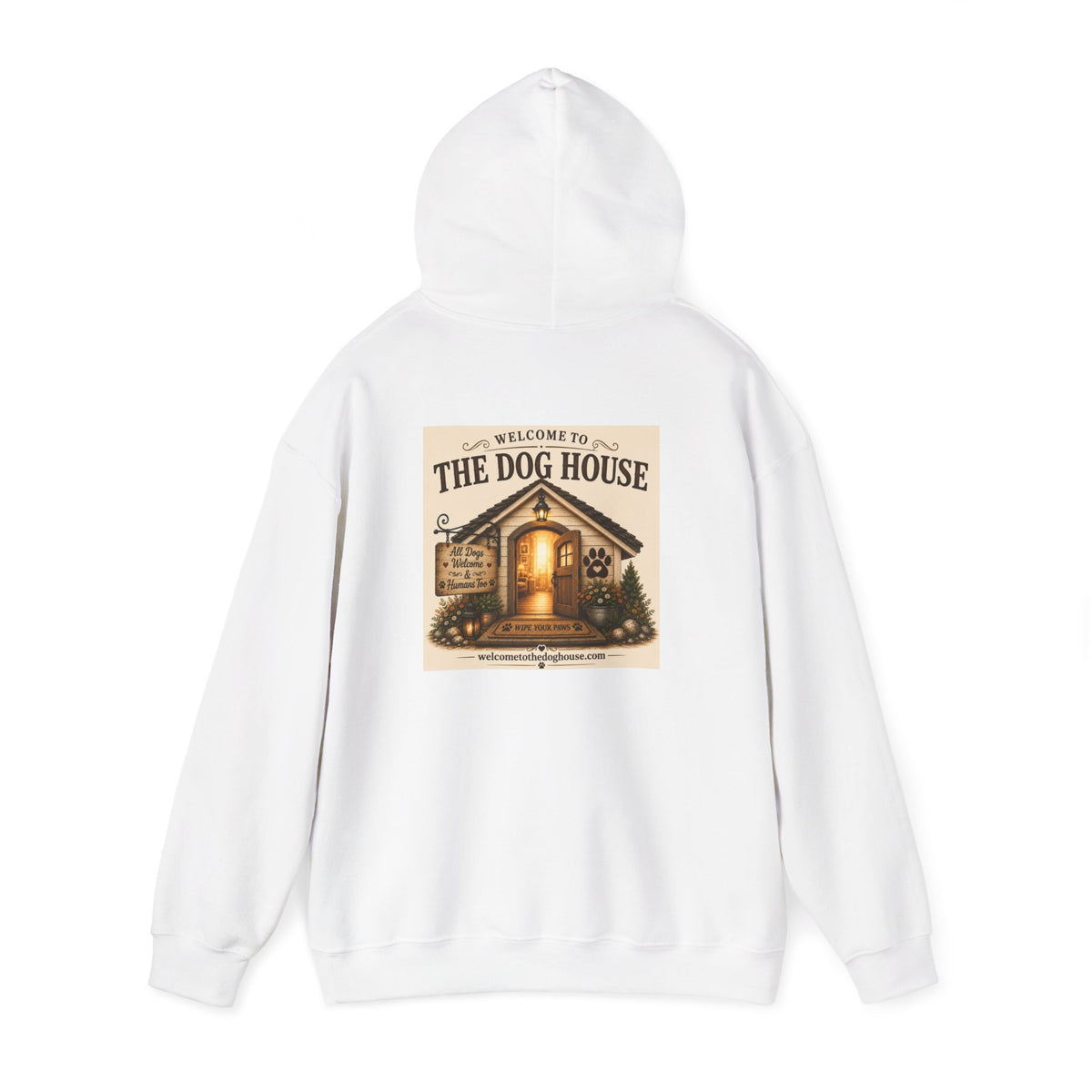 The Original Dog House™ Hoodie | Welcome Collection | Premium Dog Lover Hooded Sweatshirt