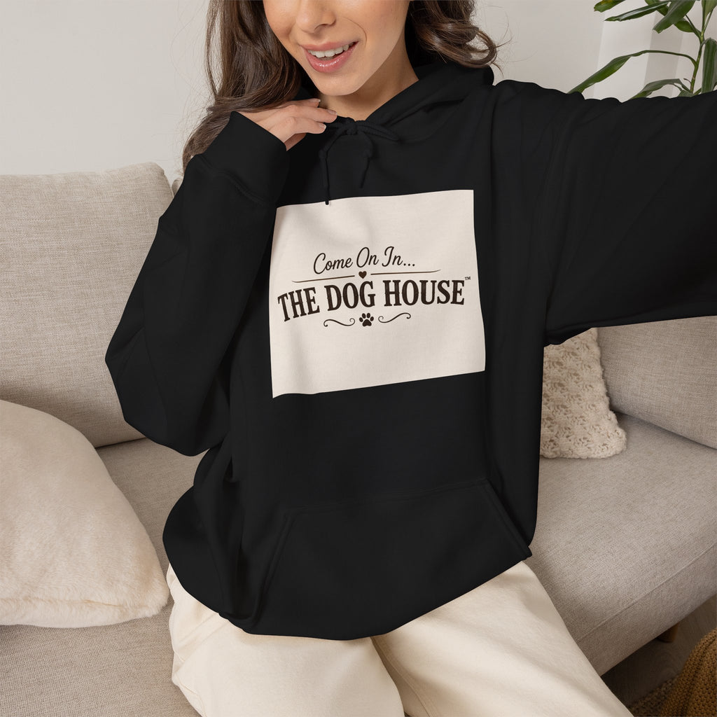 The Original Dog House™ Hoodie | Welcome Collection | Premium Dog Lover Hooded Sweatshirt