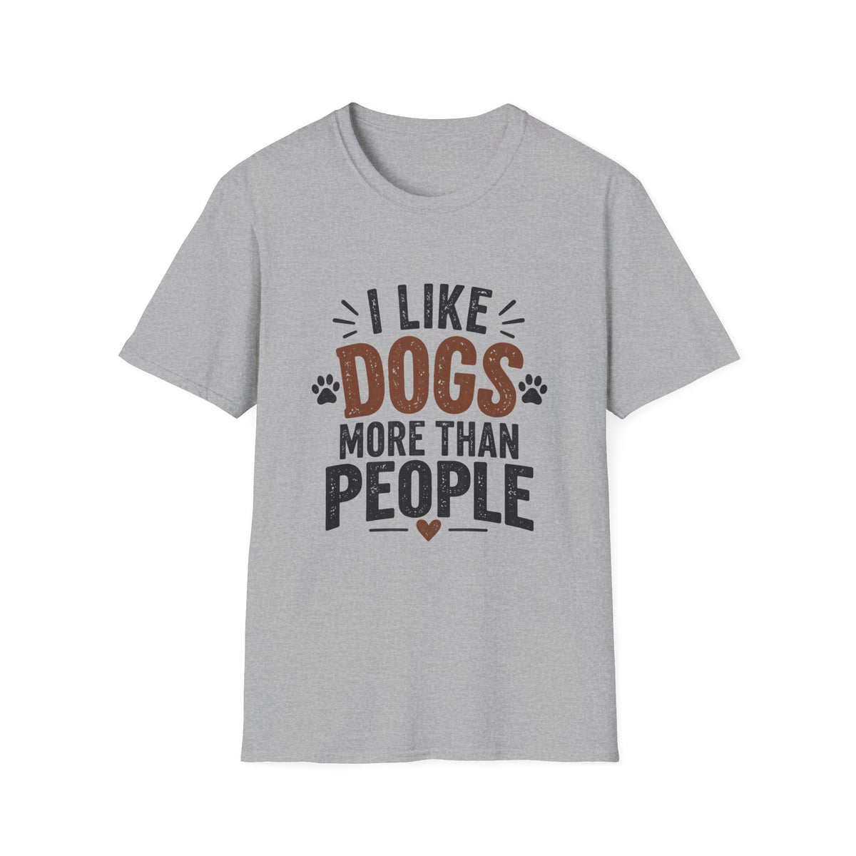 I Like Dogs More Than People T-Shirt | Funny Dog Lover Shirt | Pet Parent Tee | The Dog House™
