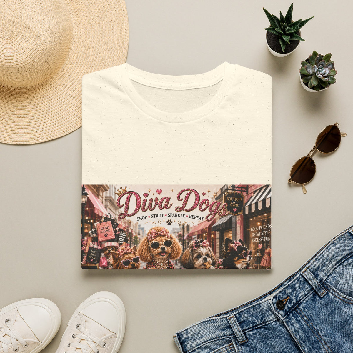 Diva Dogs Graphic T-Shirt — Shop Till You Drop!