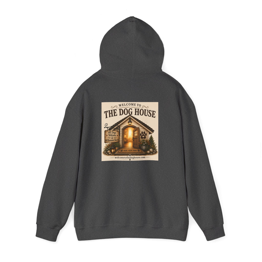 The Original Dog House™ Hoodie | Welcome Collection | Premium Dog Lover Hooded Sweatshirt