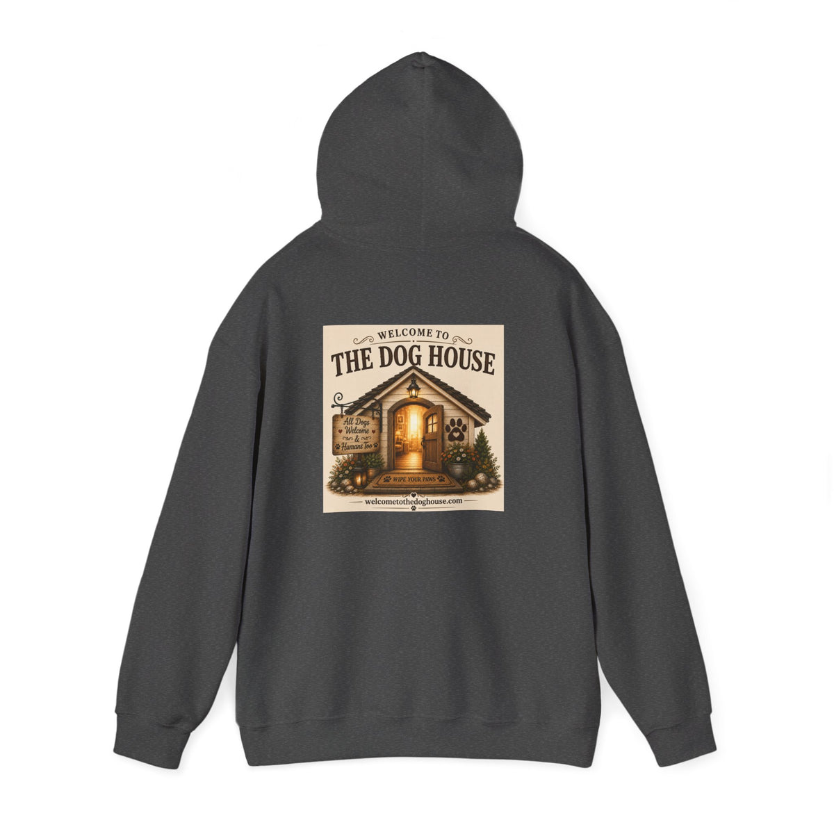 The Original Dog House™ Hoodie | Welcome Collection | Premium Dog Lover Hooded Sweatshirt
