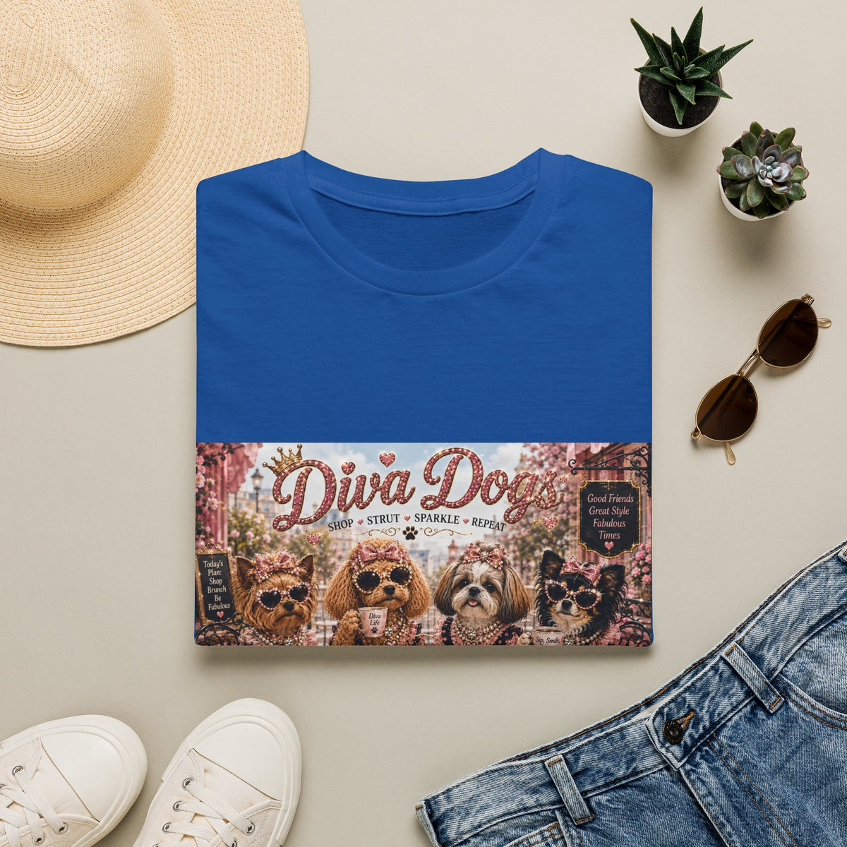 Diva Dogs T-Shirt — Brunch With My Besties