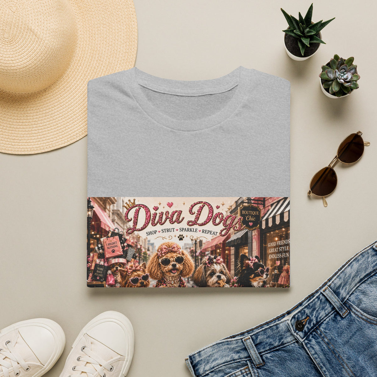 Diva Dogs Graphic T-Shirt — Shop Till You Drop!