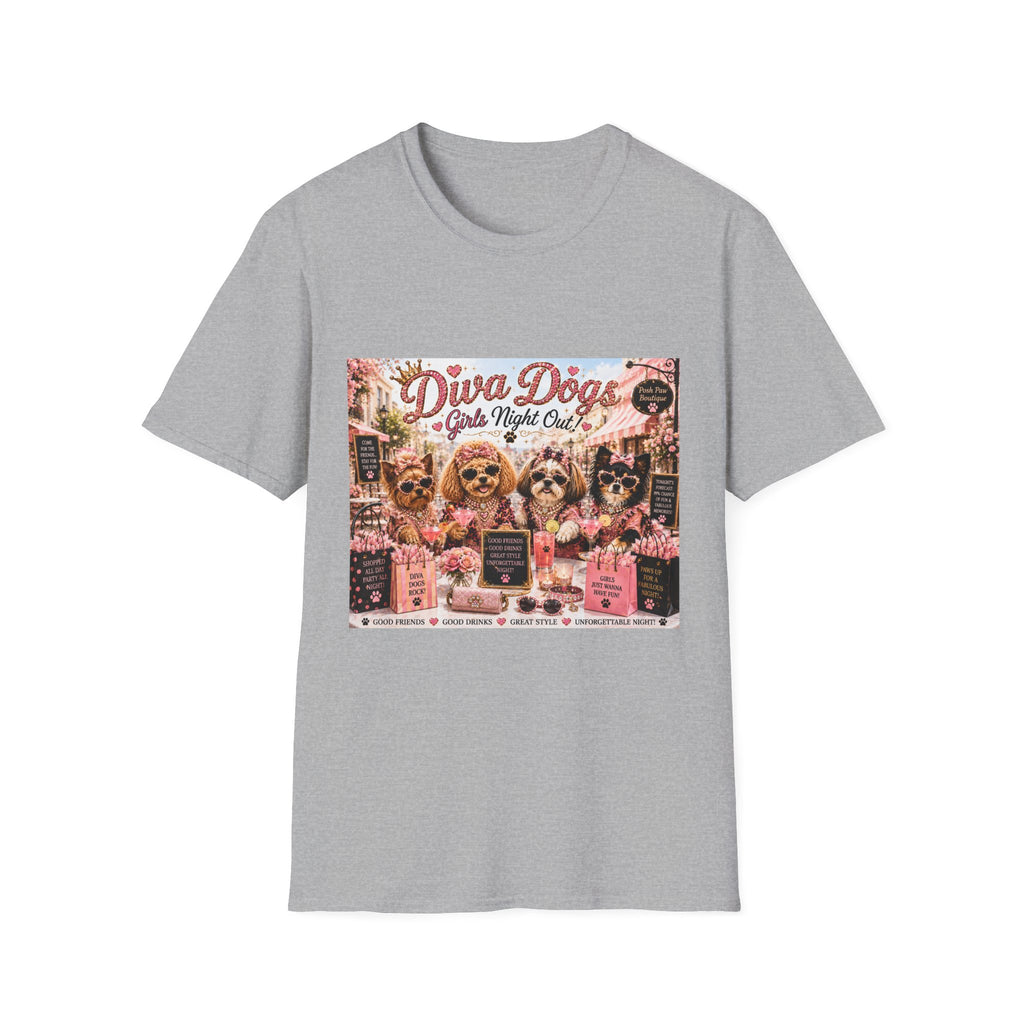 Diva Dogs Girls' Night Out T-Shirt