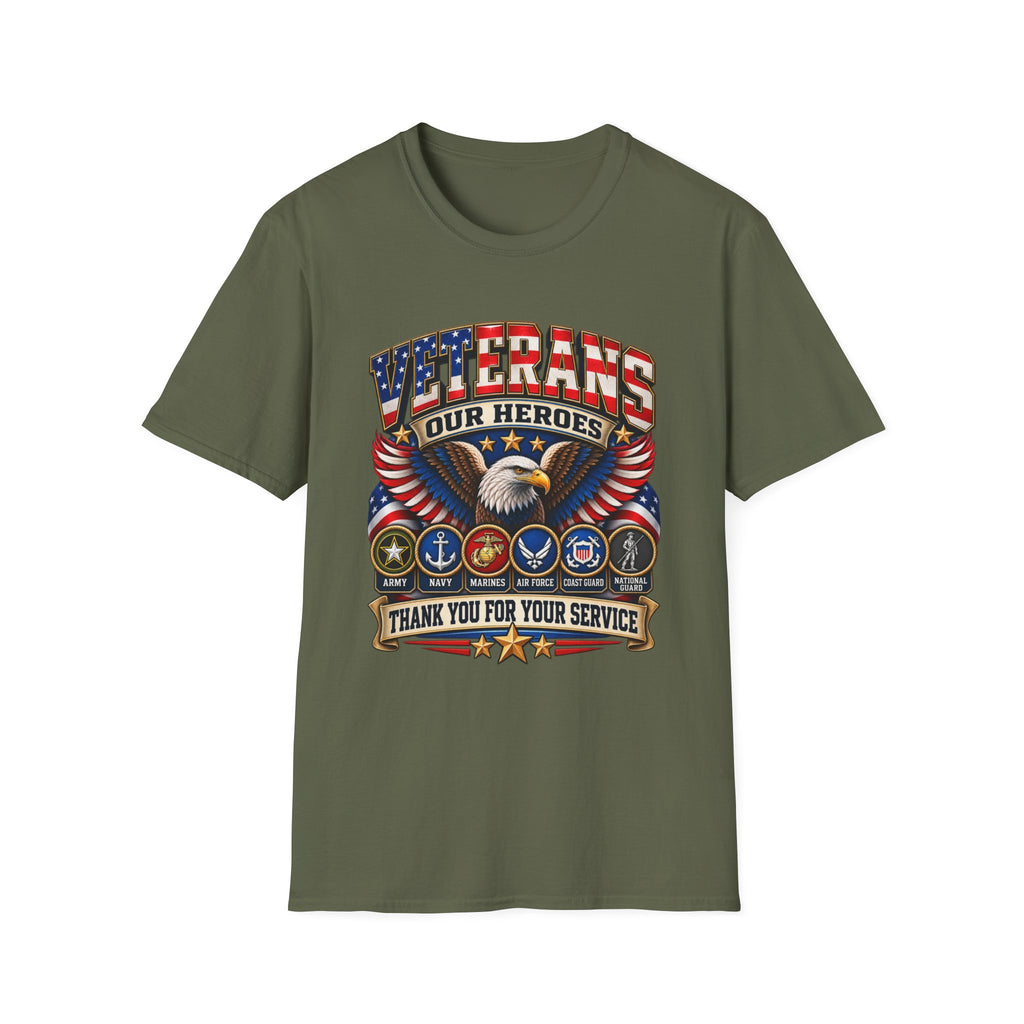 Veterans — Our Heroes Unisex T-Shirt