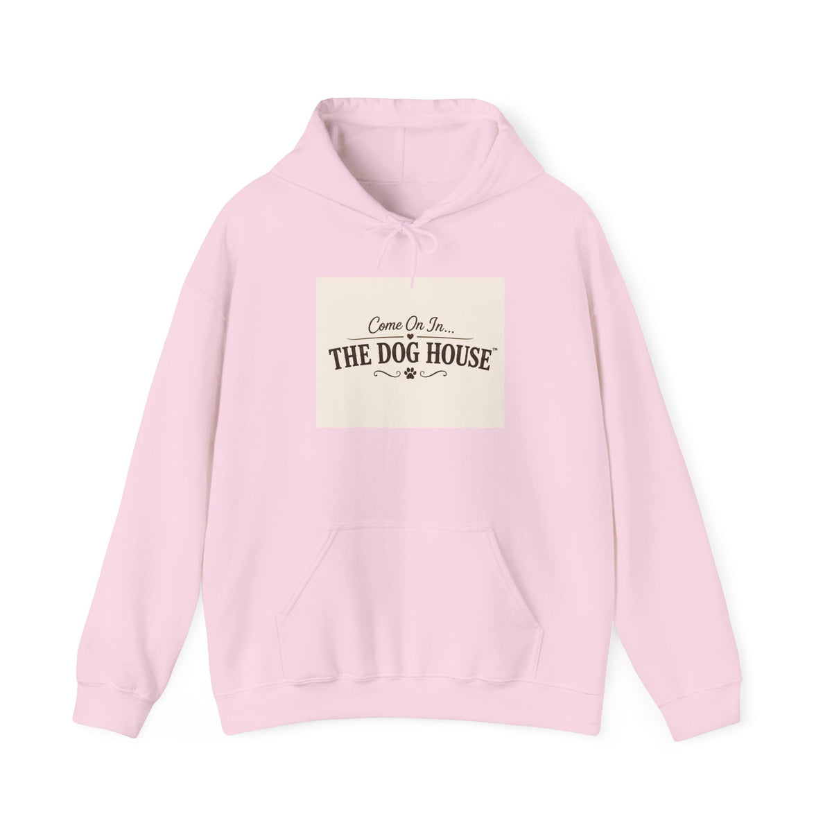 The Original Dog House™ Hoodie | Welcome Collection | Premium Dog Lover Hooded Sweatshirt