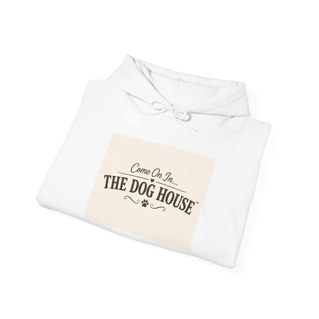 The Original Dog House™ Hoodie | Welcome Collection | Premium Dog Lover Hooded Sweatshirt