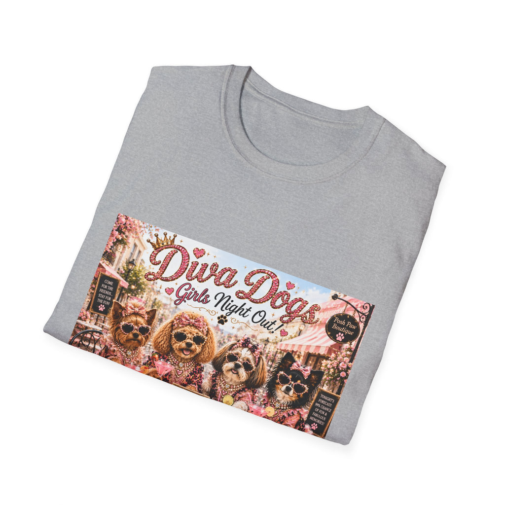 Diva Dogs Girls' Night Out T-Shirt