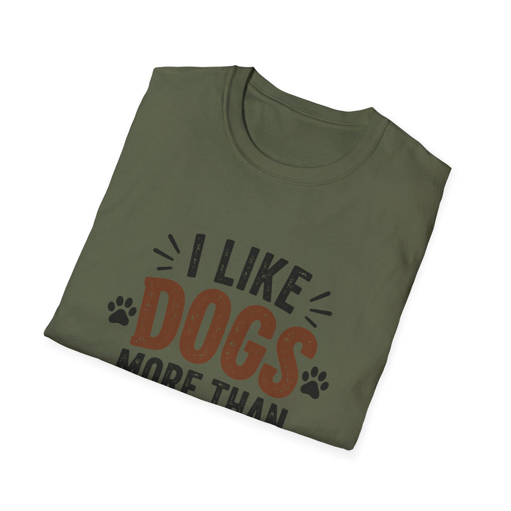 I Like Dogs More Than People T-Shirt | Funny Dog Lover Shirt | Pet Parent Tee | The Dog House™