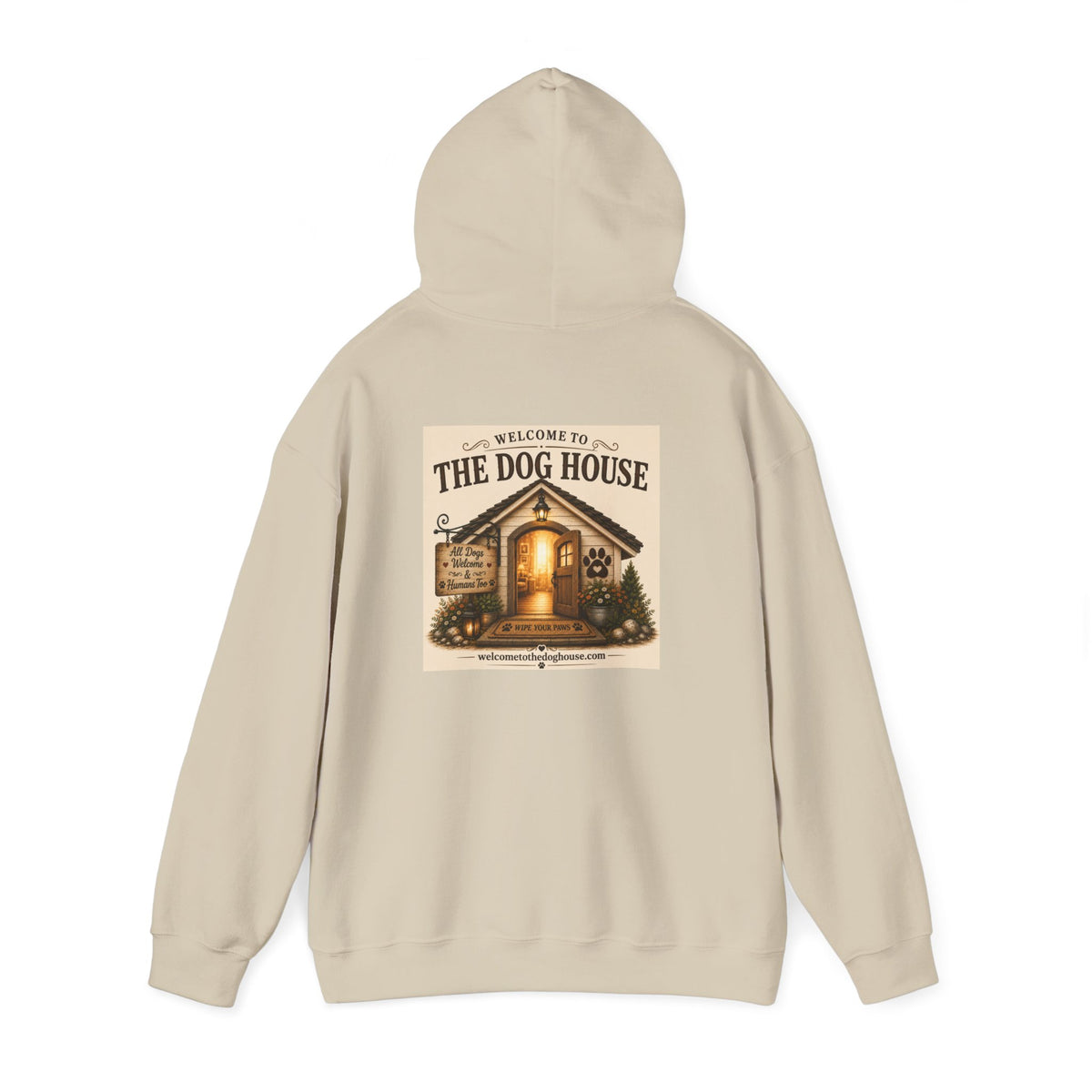 The Original Dog House™ Hoodie | Welcome Collection | Premium Dog Lover Hooded Sweatshirt
