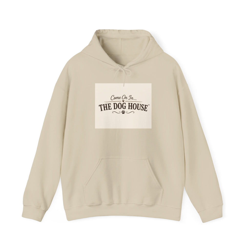 The Original Dog House™ Hoodie | Welcome Collection | Premium Dog Lover Hooded Sweatshirt