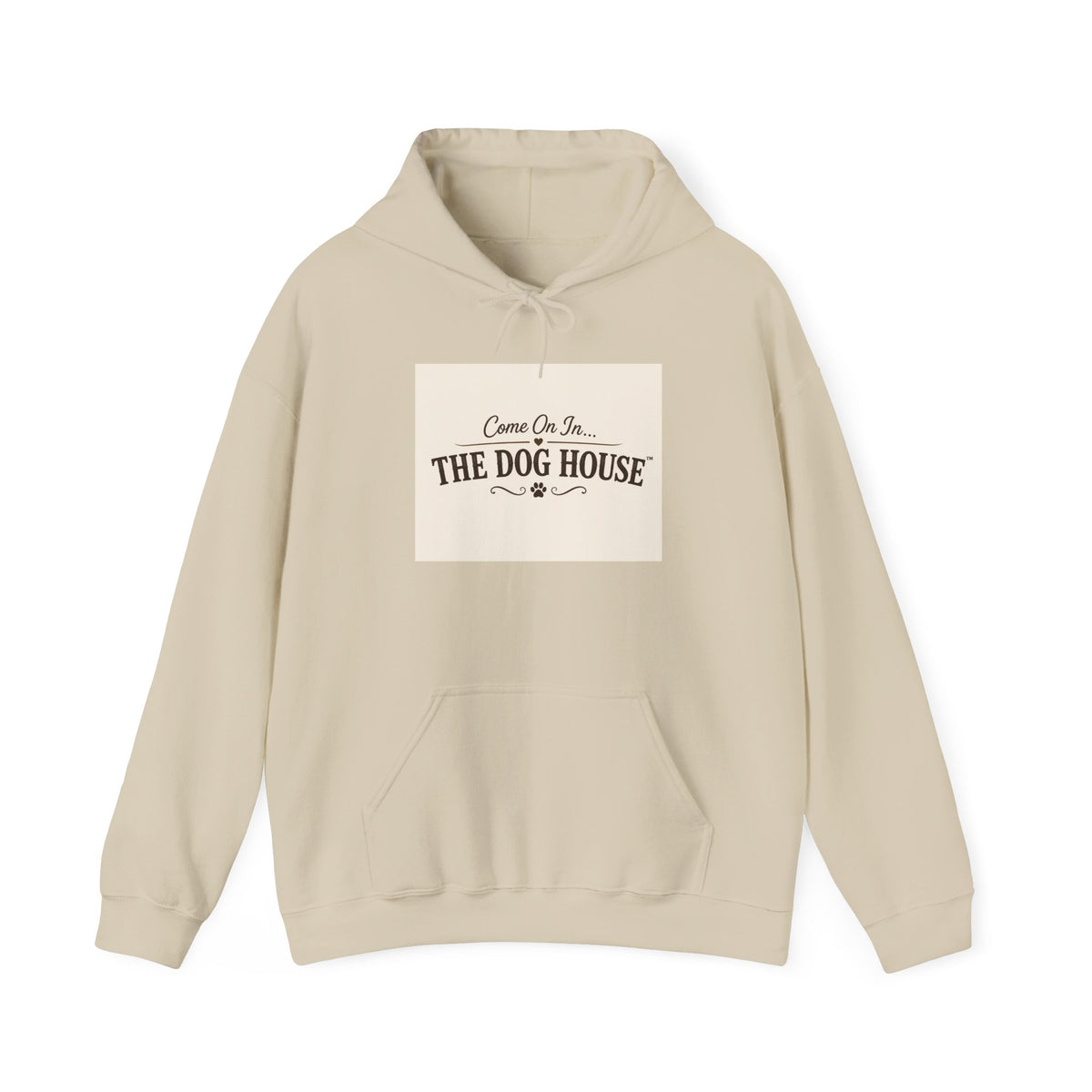 The Original Dog House™ Hoodie | Welcome Collection | Premium Dog Lover Hooded Sweatshirt
