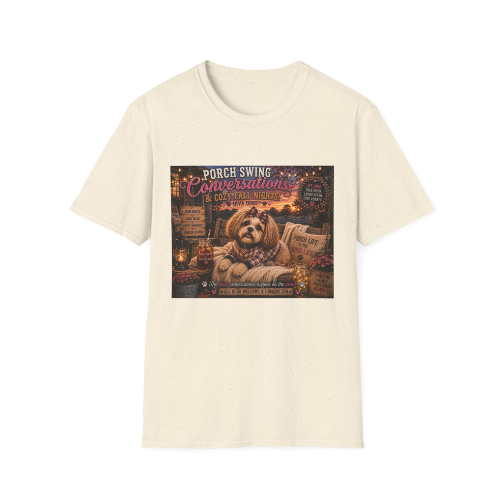 Porch Swing Conversations™ | Diva Dogs™ | Sweet Tea & Cozy Fall Nights | Porch Life Collection