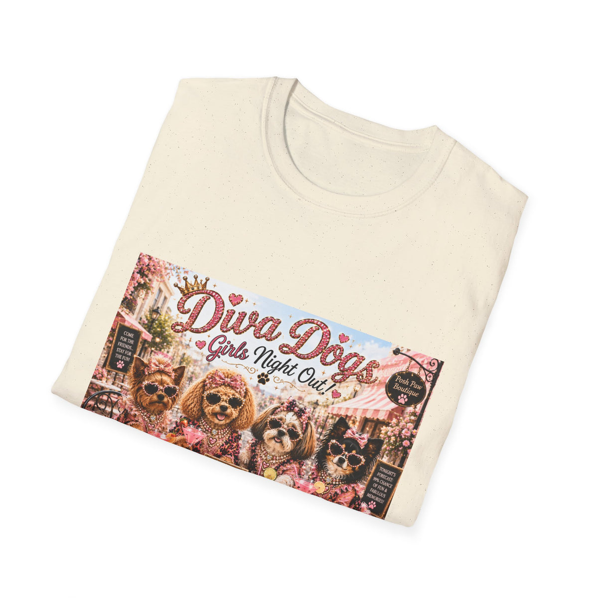 Diva Dogs Girls' Night Out T-Shirt