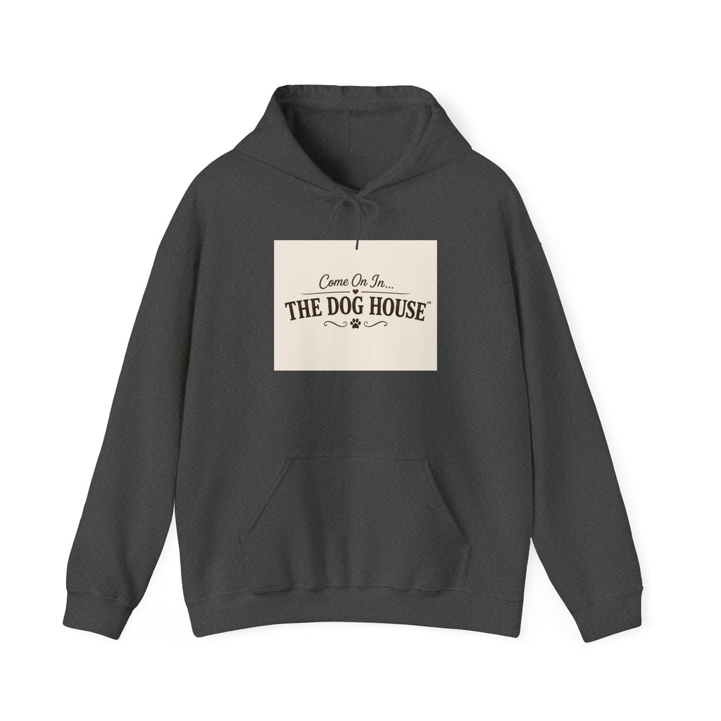 The Original Dog House™ Hoodie | Welcome Collection | Premium Dog Lover Hooded Sweatshirt