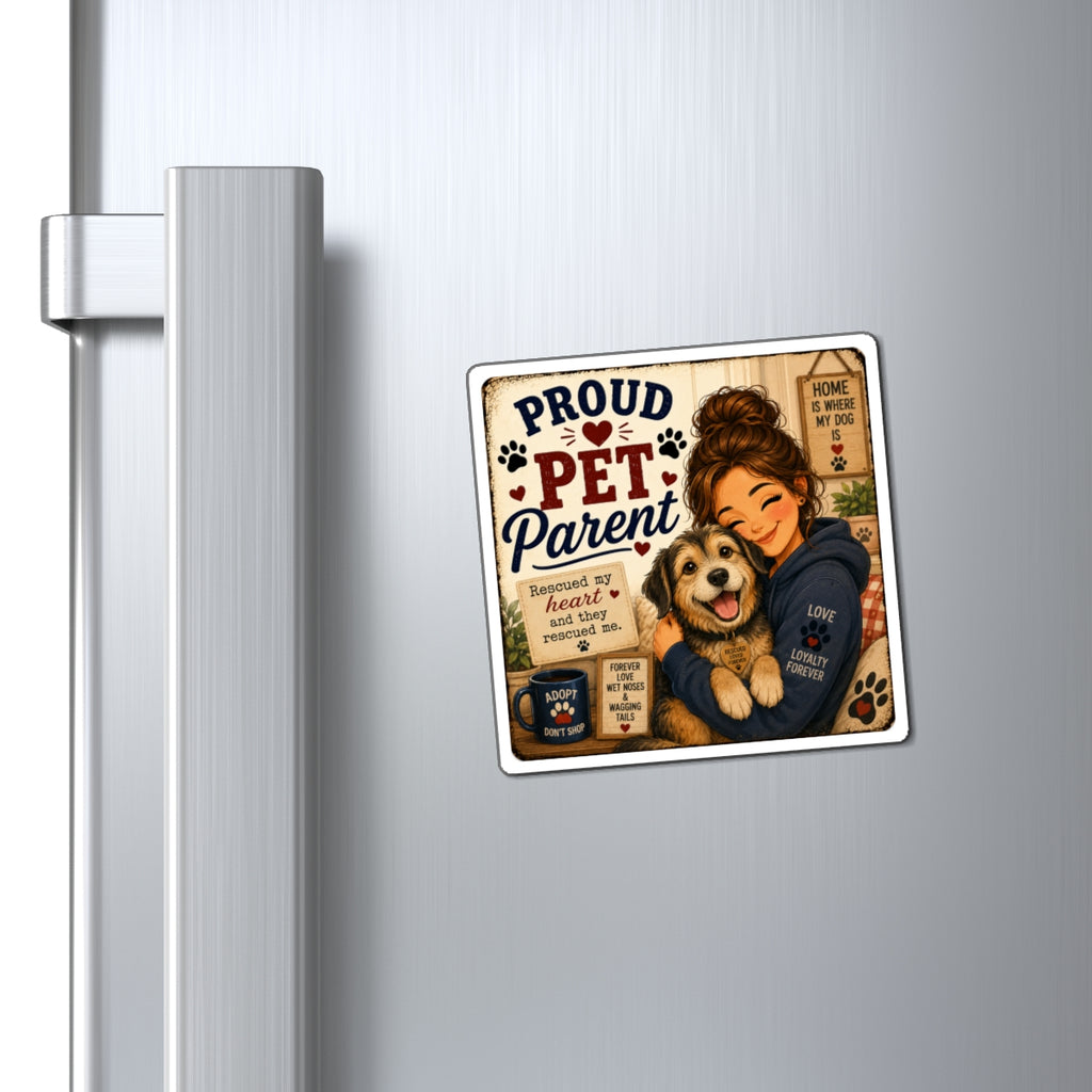 Proud Pet Parent Dog Magnet | Rescue Dog Lover Gift | The Dog House™