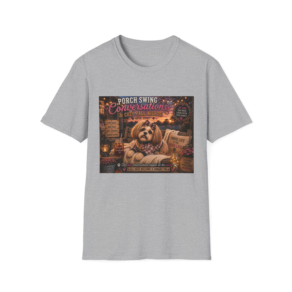 Porch Swing Conversations™ | Diva Dogs™ | Sweet Tea & Cozy Fall Nights | Porch Life Collection