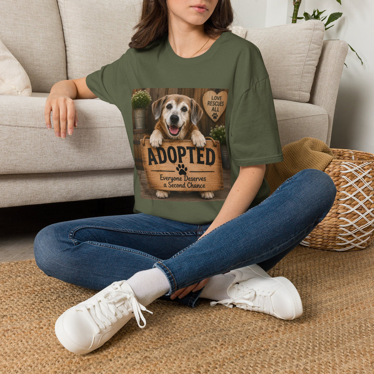 Everyone Deserves a Second Chance – Adopted Senior Dog
