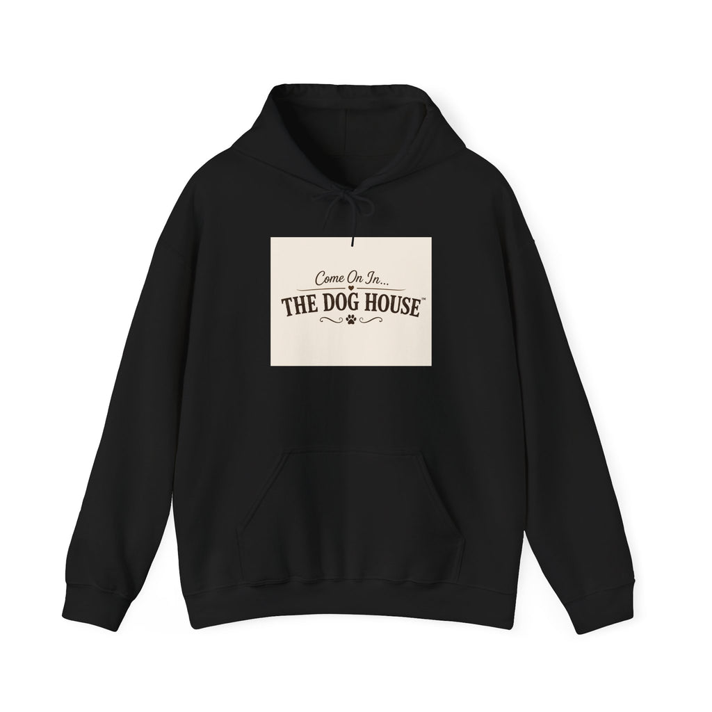 The Original Dog House™ Hoodie | Welcome Collection | Premium Dog Lover Hooded Sweatshirt