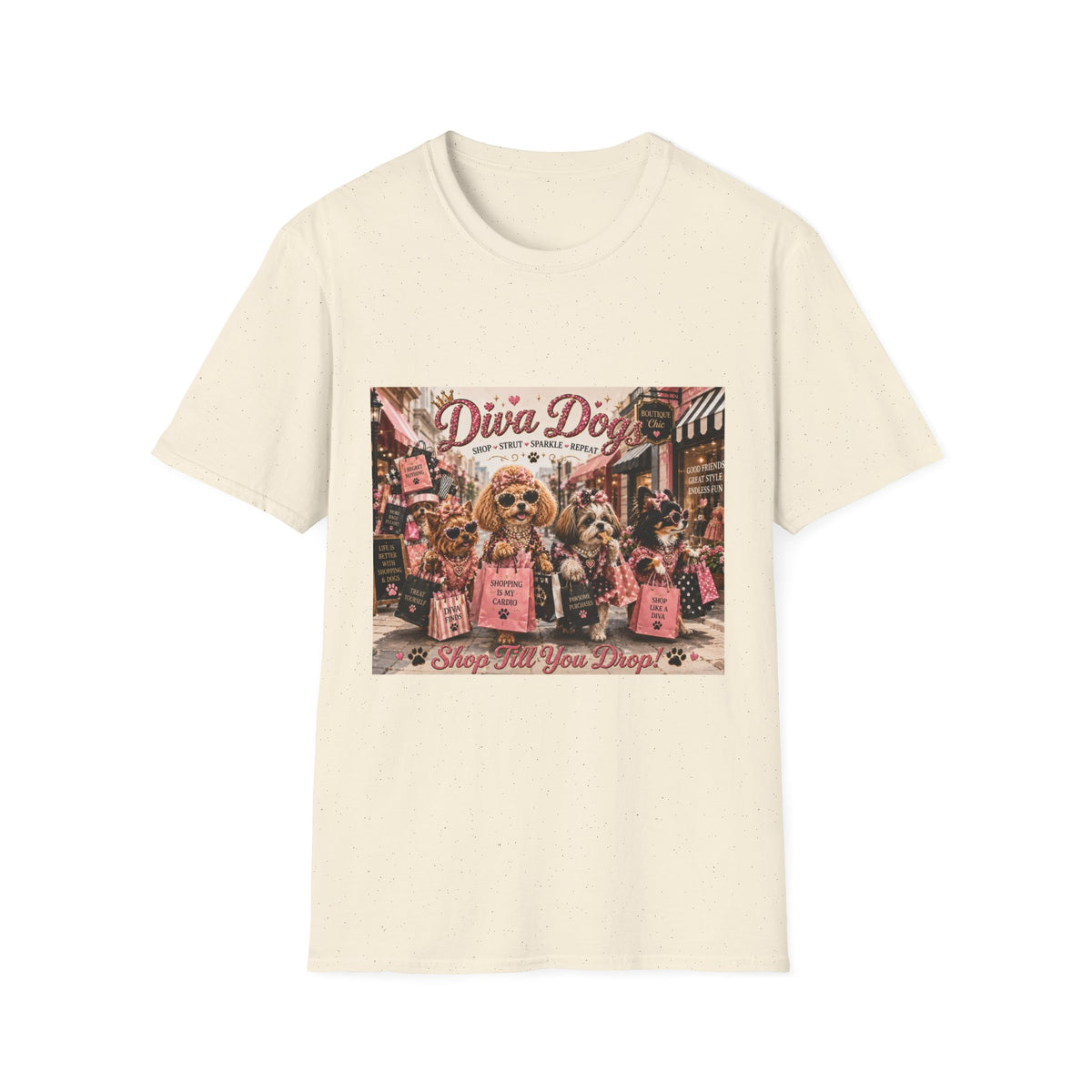 Diva Dogs Graphic T-Shirt — Shop Till You Drop!