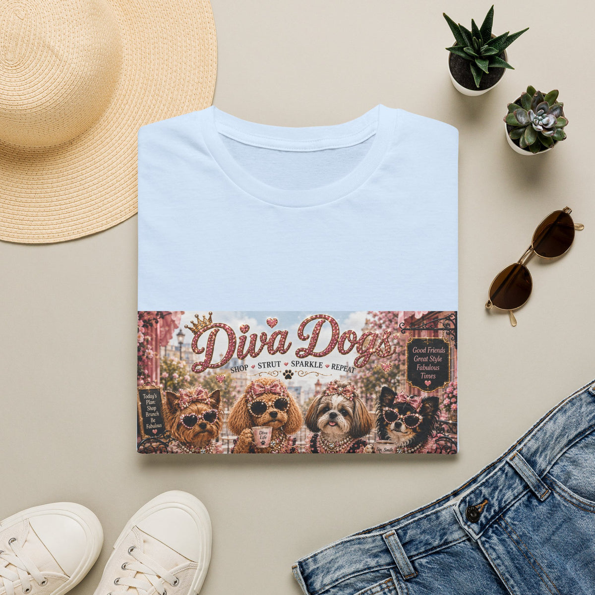 Diva Dogs T-Shirt — Brunch With My Besties