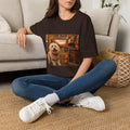 Happy Fall Y'all | Maddie's Corn Maze Adventure™ | Cozy Autumn Dog Lover T-Shirt | Fall Festival Shirt