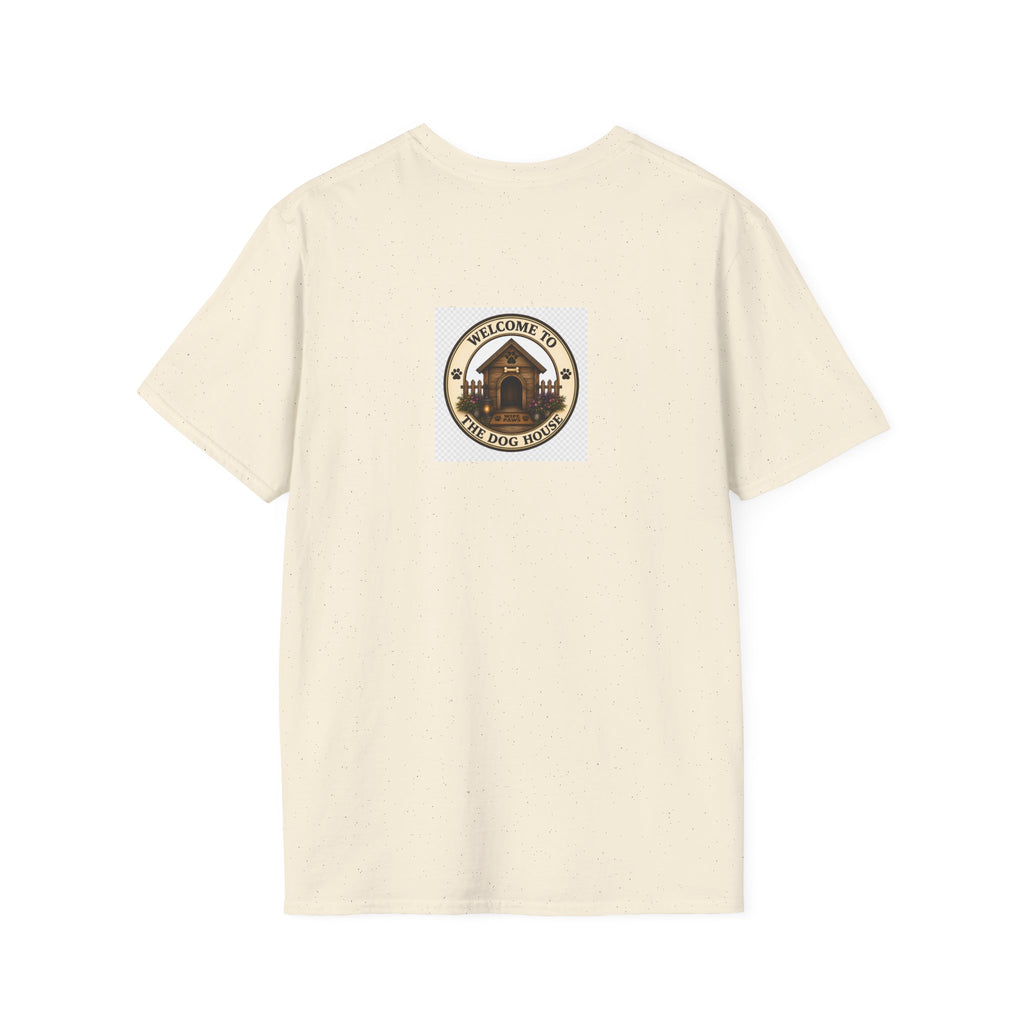 Pull up a chair™ | Porch Dogs™ Collection | Cozy Country Dog Lover T-Shirt