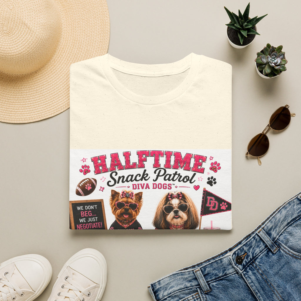The game may pause for halftime... but the snack patrol is just getting started!