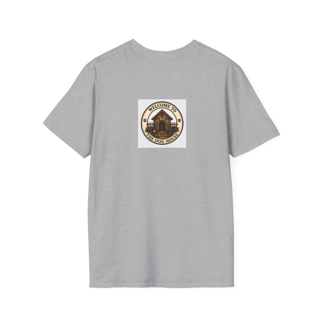 Bonfires & Burgers at the Barn | Barn Buddies™ Fall T-Shirt | Funny Country Dog & Cat Autumn Shirt | Farmhouse Bonfire Tee