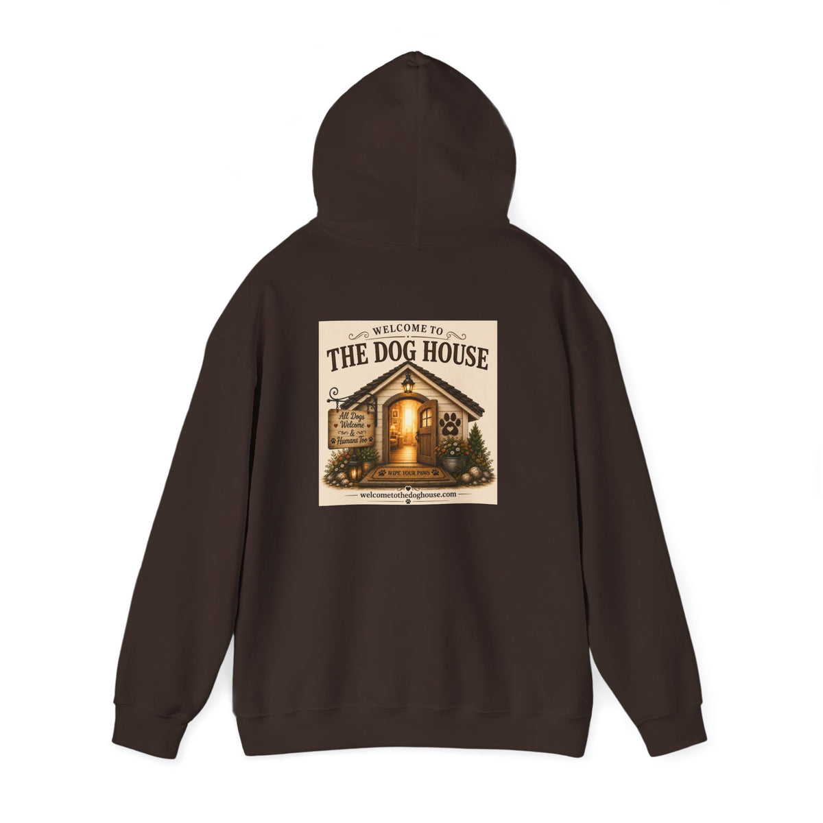 The Original Dog House™ Hoodie | Welcome Collection | Premium Dog Lover Hooded Sweatshirt