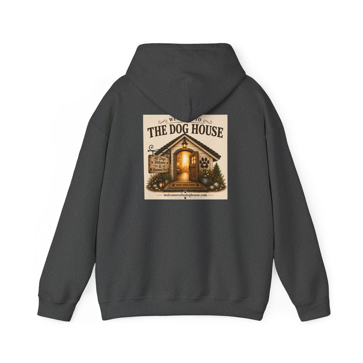 The Original Dog House™ Hoodie | Welcome Collection | Premium Dog Lover Hooded Sweatshirt