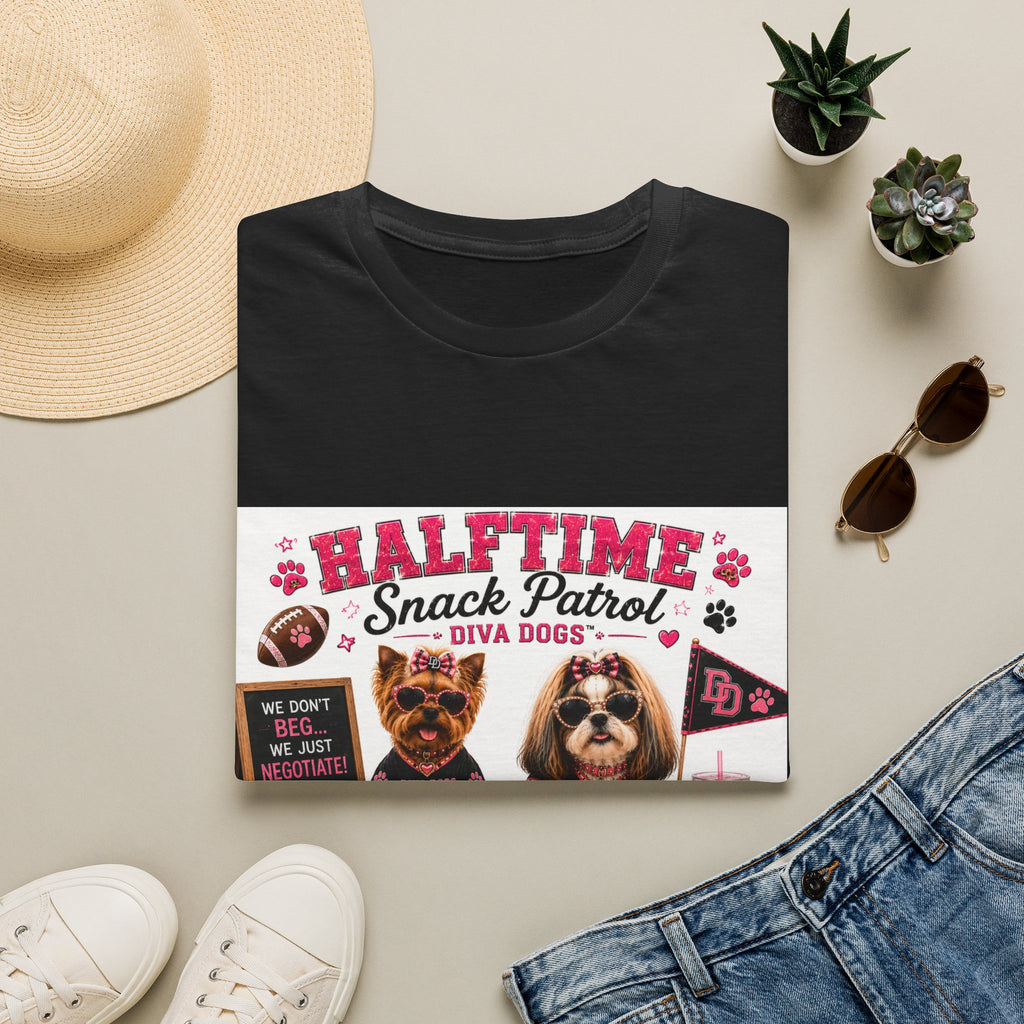 The game may pause for halftime... but the snack patrol is just getting started!
