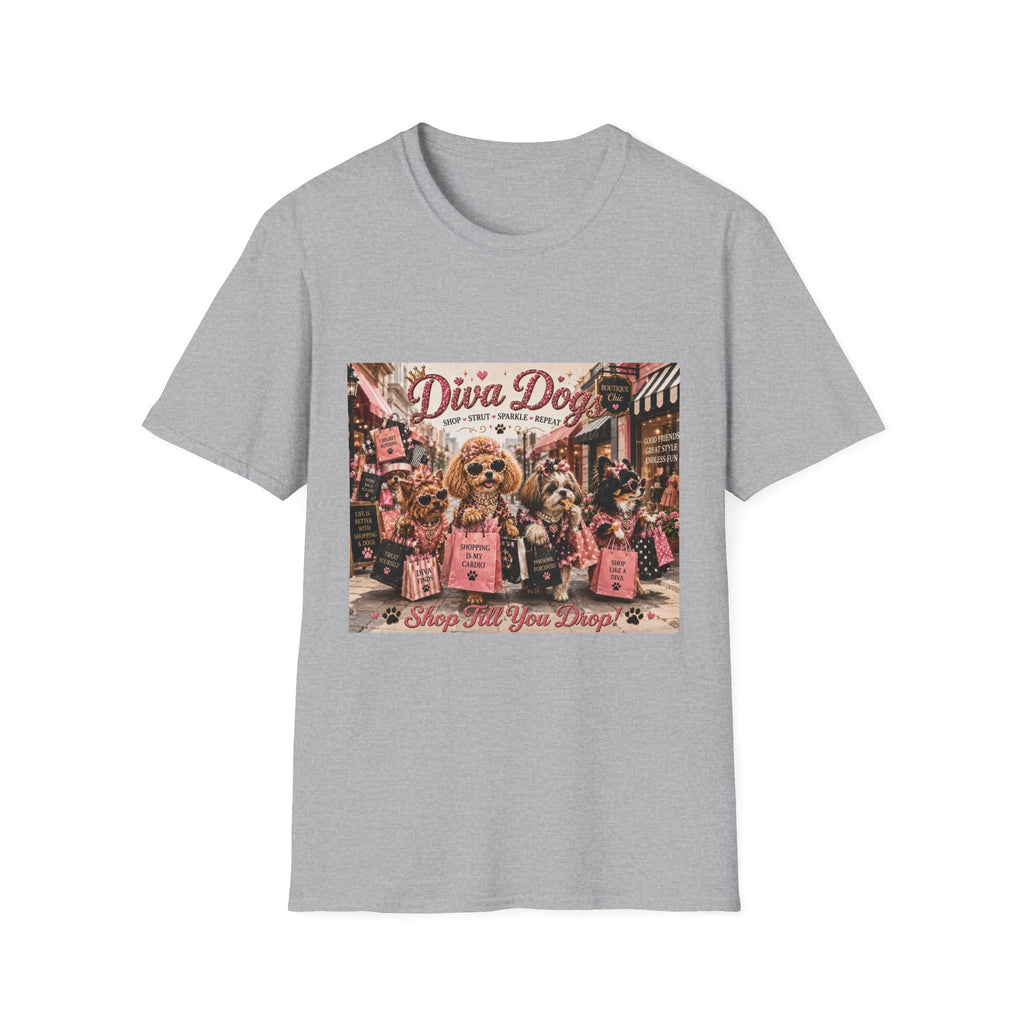 Diva Dogs Graphic T-Shirt — Shop Till You Drop!