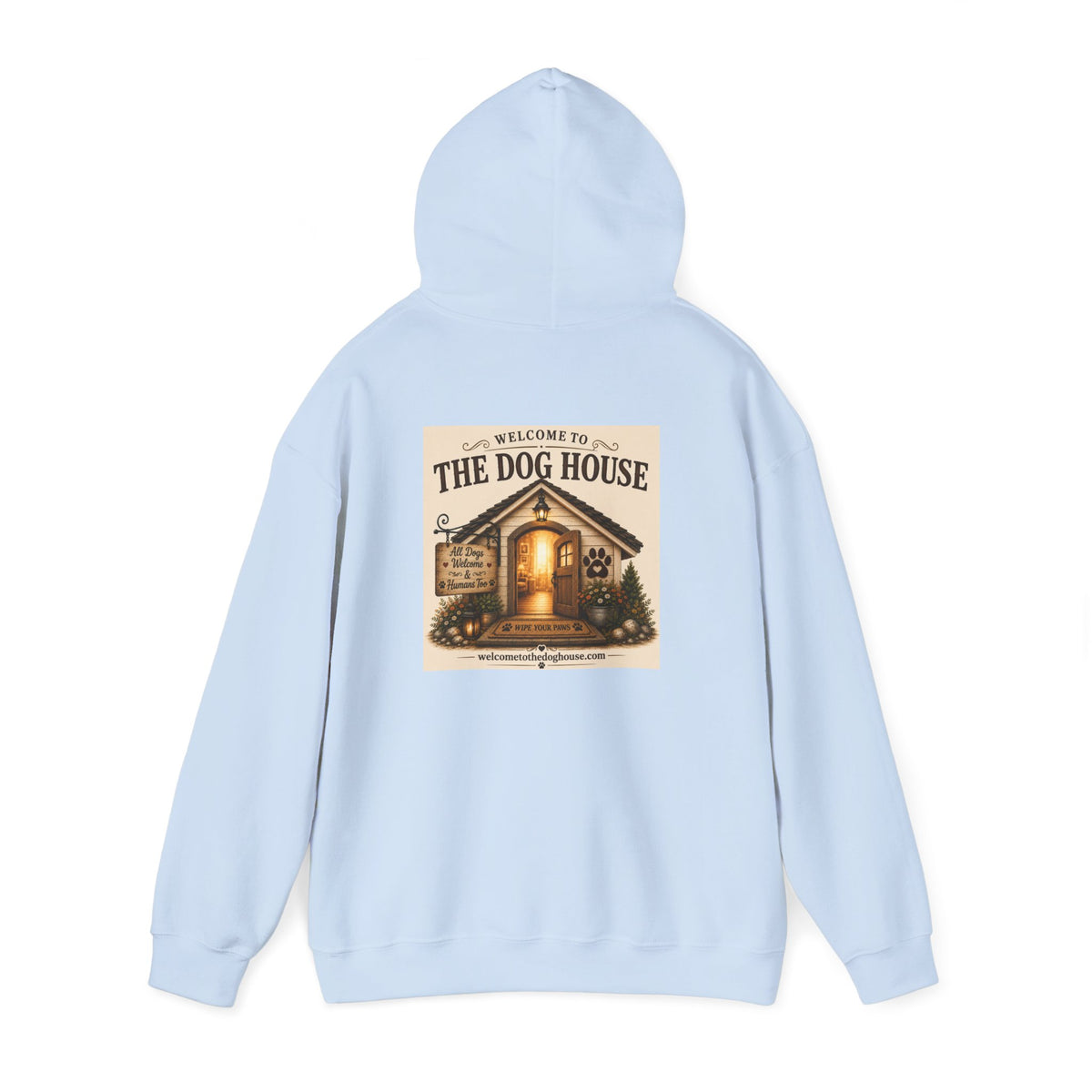 The Original Dog House™ Hoodie | Welcome Collection | Premium Dog Lover Hooded Sweatshirt