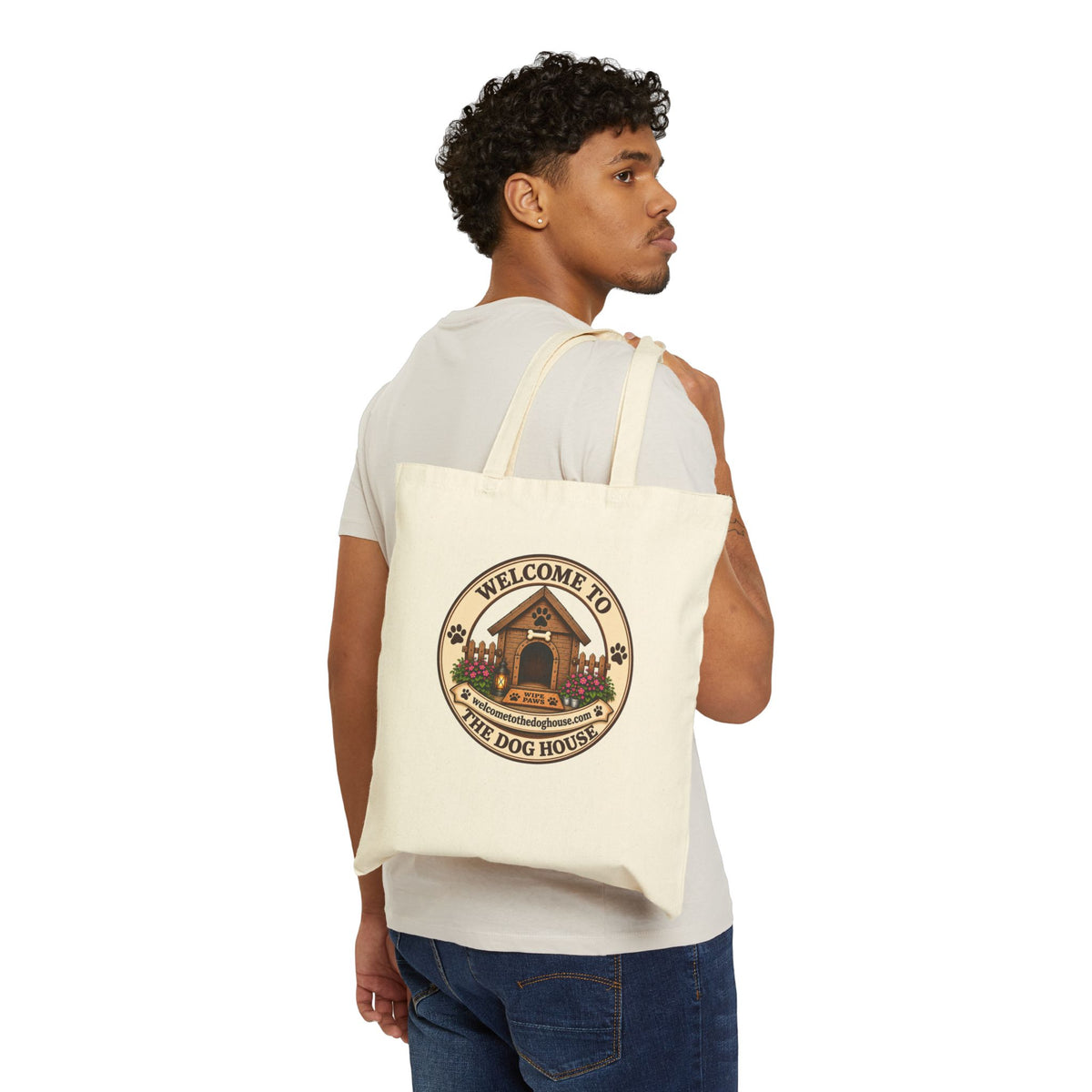 I Like Dogs More Than People Tote Bag | Funny Dog Lover Tote | Pet Parent Bag | The Dog House™