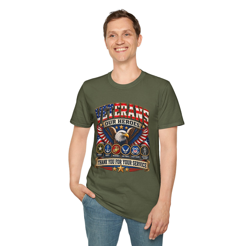 Veterans — Our Heroes Unisex T-Shirt