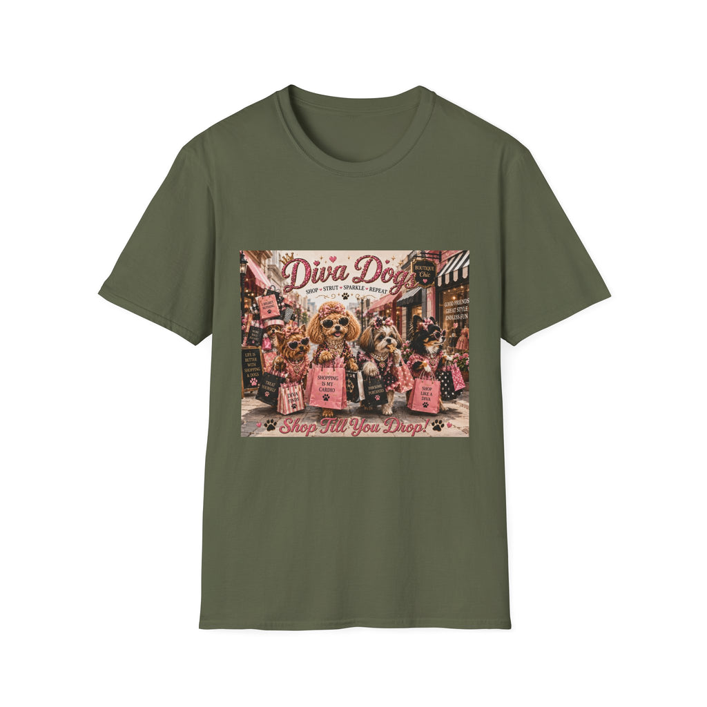Diva Dogs Graphic T-Shirt — Shop Till You Drop!