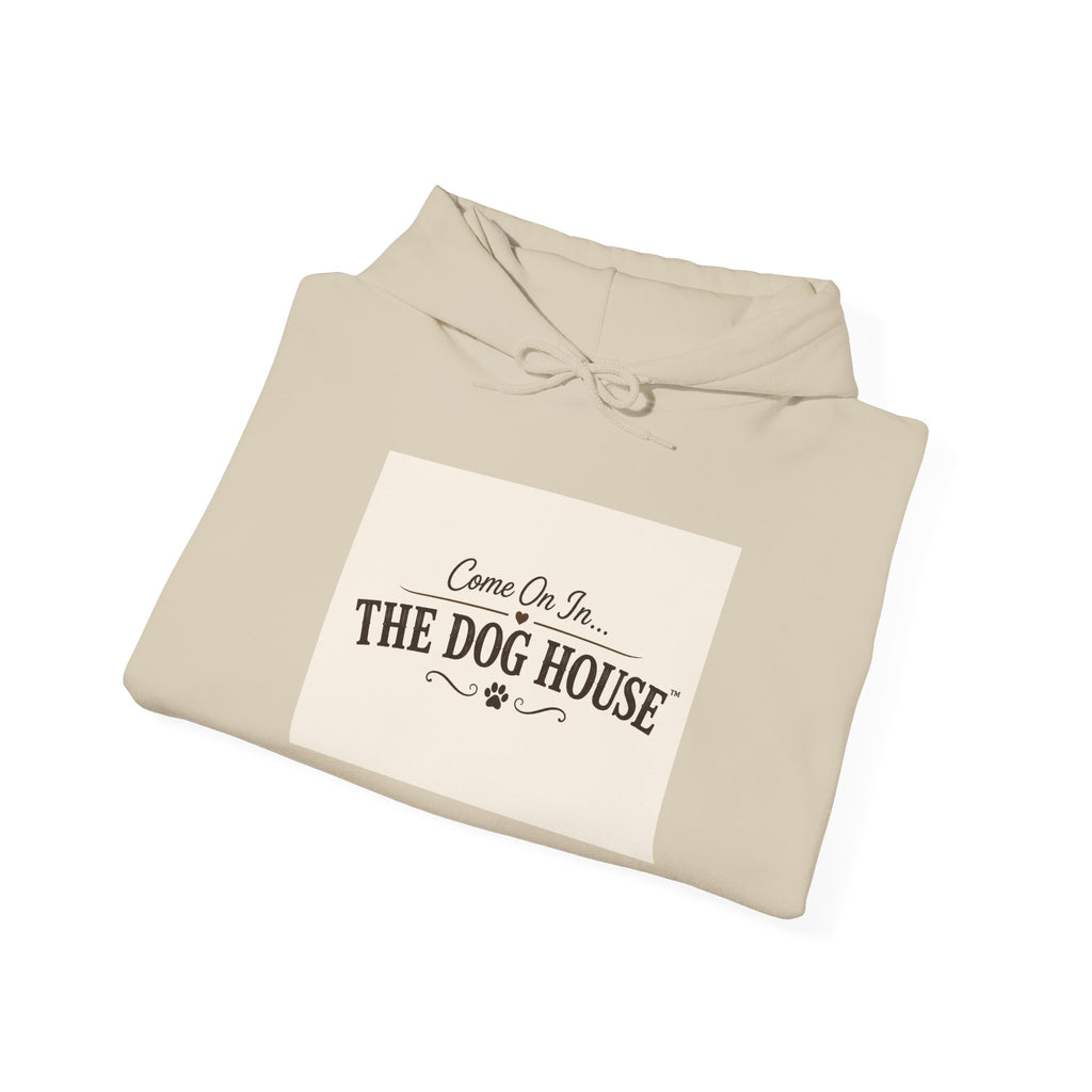 The Original Dog House™ Hoodie | Welcome Collection | Premium Dog Lover Hooded Sweatshirt