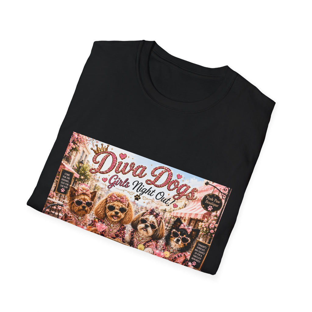 Diva Dogs Girls' Night Out T-Shirt