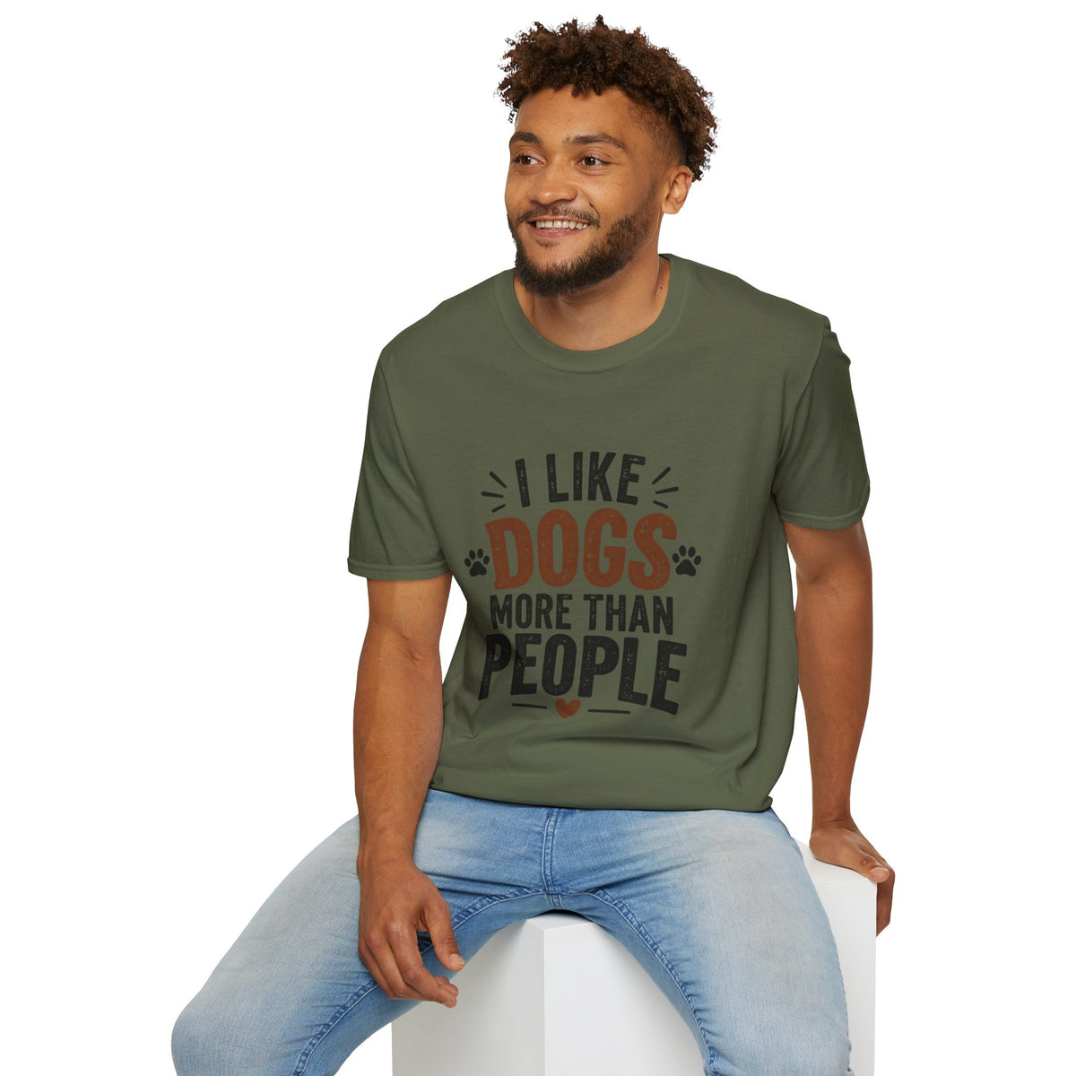 I Like Dogs More Than People T-Shirt | Funny Dog Lover Shirt | Pet Parent Tee | The Dog House™