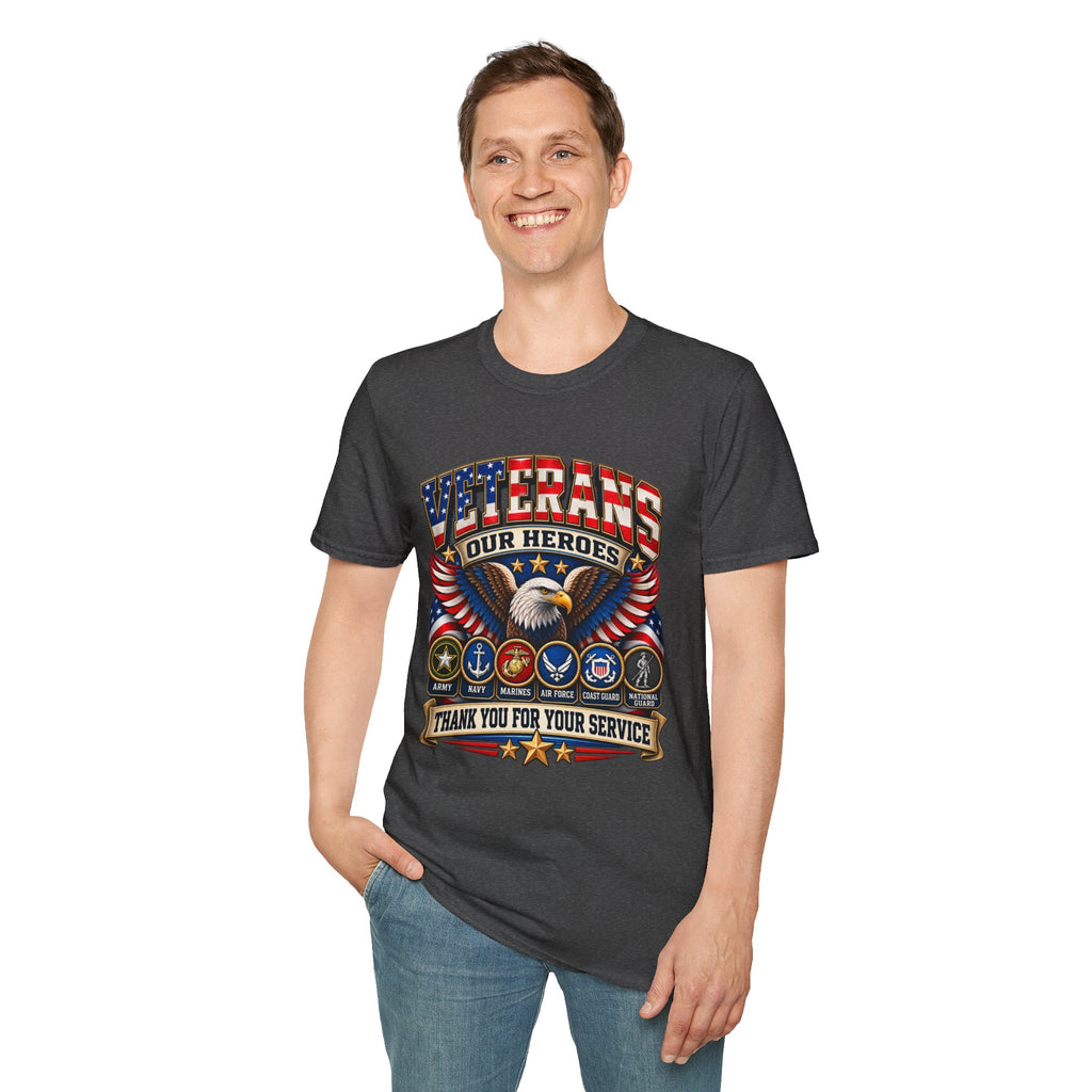 Veterans — Our Heroes Unisex T-Shirt